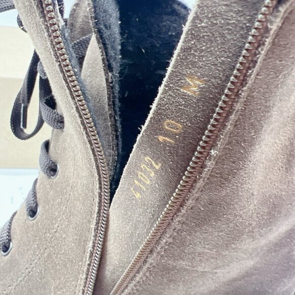 LA CANADIENNE BRITTANY WATERPROOF LUG LACE-UP BOOTS Light Brown US 10 NEW! $550 - Picture 11 of 11